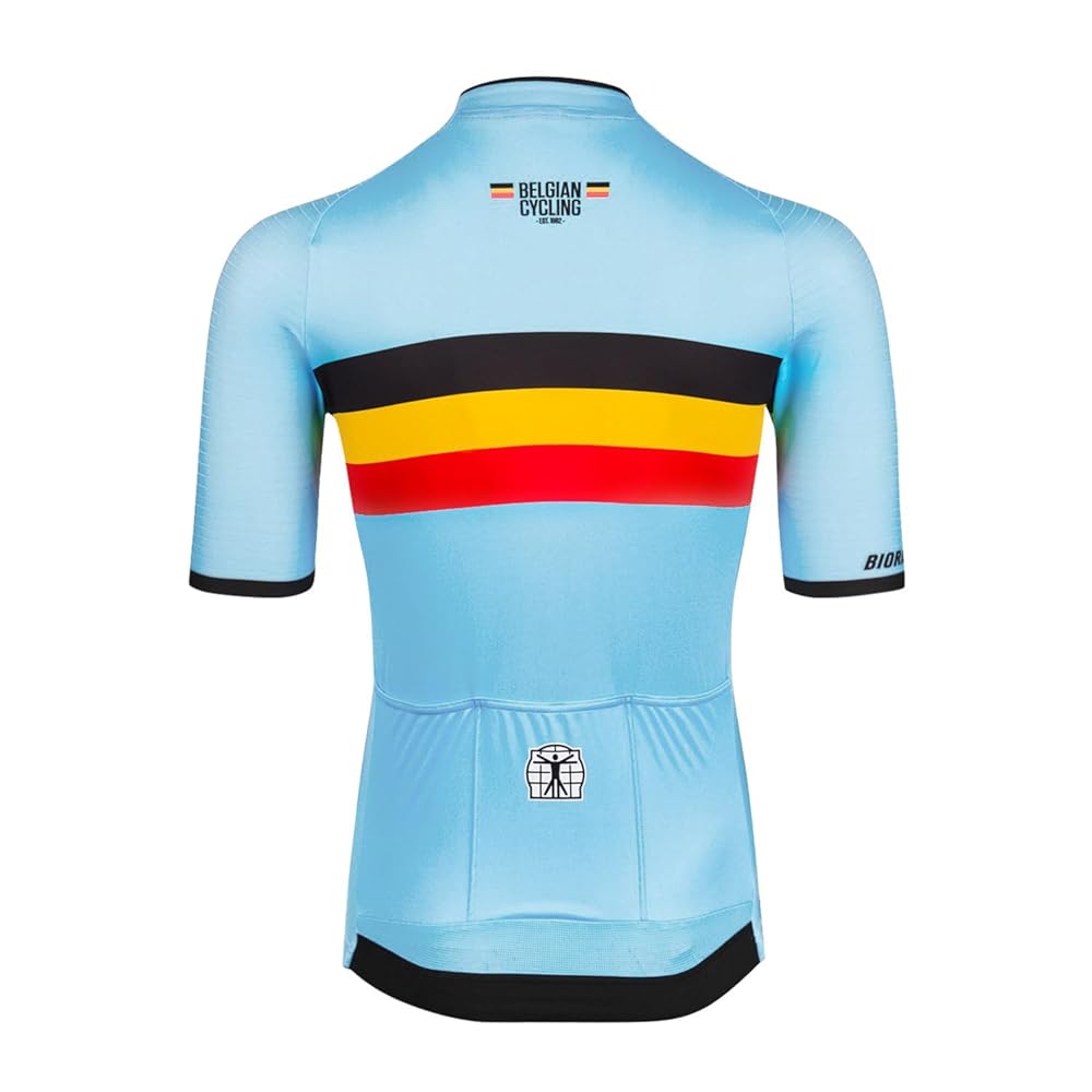 Bioracer Short Sleeve Cycling Jersey - Official Team Belgium